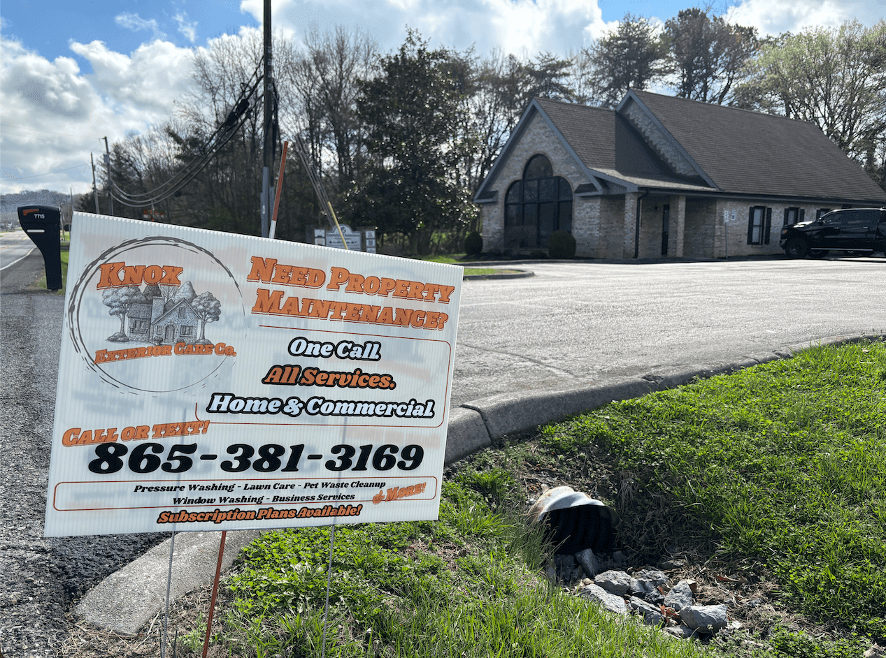 Commercial exterior work for HOA Boards by Knox Exterior Care Company