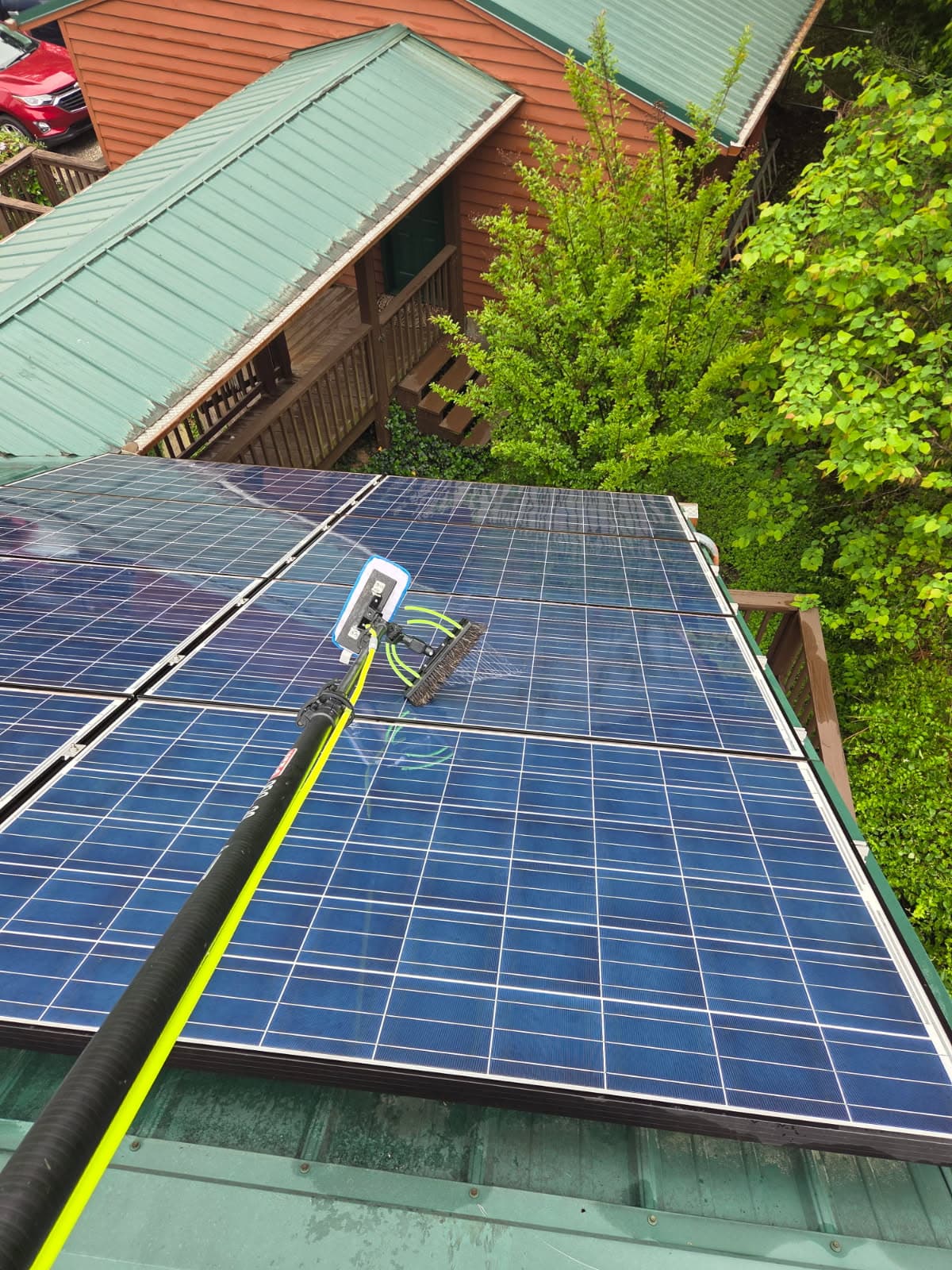 Solar Panel Cleaning by Knox Exterior Care Co. in Knoxville, TN