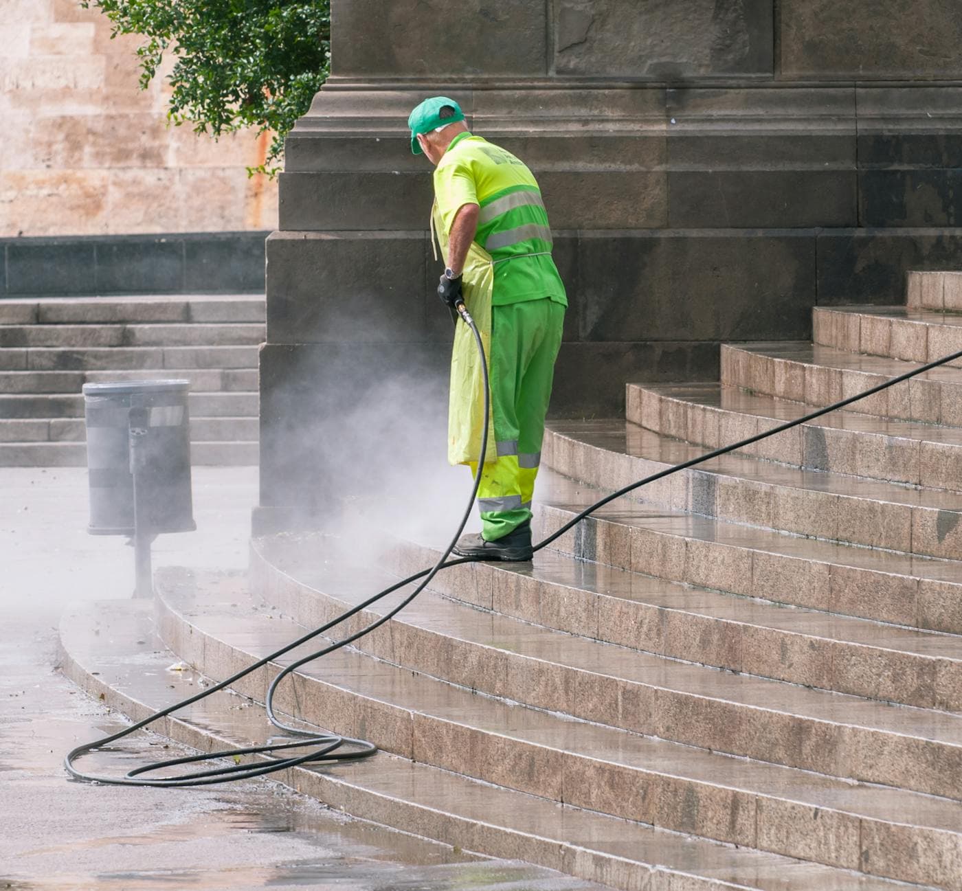 Restaurant Exterior Cleaning: Sidewalks, Grease, and Curb Appeal